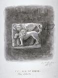 The Lion of St Mark, Tower of London, 1871-Charles James Richardson-Giclee Print