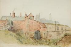 Near Tynemouth Pier-Charles James Spence-Framed Stretched Canvas