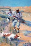 Hunter In North Africa-Charles James Theriat-Art Print