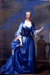 Portrait of a Lady in a Blue Velvet Dress-Charles Jervas-Giclee Print