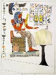 Mural from the Tombs of the Kings of Thebes, discovered by G Belzoni, 1820-1822-Charles Joseph Hullmandel-Giclee Print