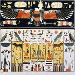 Two murals from the tombs of the Kings of Thebes, discovered by G Belzoni, 1820-1822-Charles Joseph Hullmandel-Giclee Print