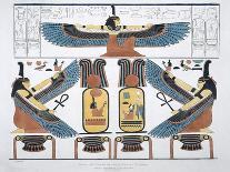 Mural from the Tombs of the Kings of Thebes, discovered by G Belzoni, 1820-1822-Charles Joseph Hullmandel-Giclee Print