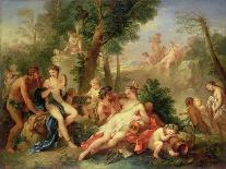 Venus and Adonis-Charles Joseph Natoire-Giclee Print