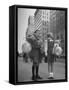Charles Karo and Irene Guttman Sightseeing in New York-Martha Holmes-Framed Stretched Canvas