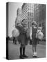 Charles Karo and Irene Guttman Sightseeing in New York-Martha Holmes-Stretched Canvas