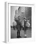 Charles Karo and Irene Guttman Sightseeing in New York-Martha Holmes-Framed Photographic Print