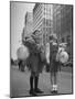 Charles Karo and Irene Guttman Sightseeing in New York-Martha Holmes-Mounted Photographic Print