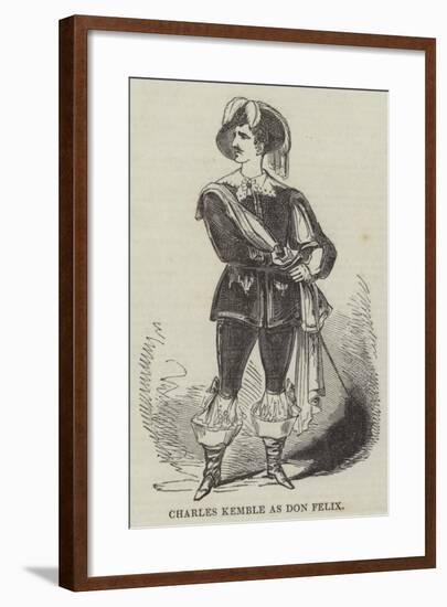 Charles Kemble as Don Felix-null-Framed Giclee Print