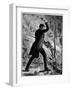 Charles Kingsley Fighting a Fire, British Writer and Cleric-null-Framed Giclee Print