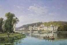 View of the Johannisberg-Charles Kuwasseg-Giclee Print