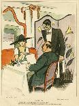 Choosing from Menu 1919-Charles Laborde-Mounted Art Print