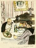 Choosing from Menu 1919-Charles Laborde-Laminated Art Print