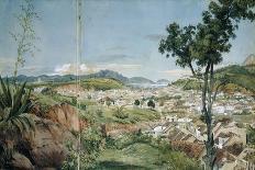 New Town of Rio De Janeiro from the Livramiento, C. 1825-6-Charles Landseer-Giclee Print