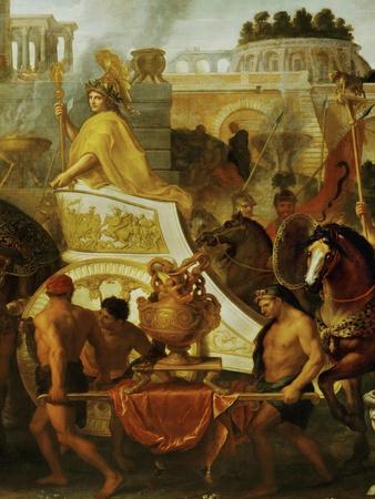 Alexander the Great Enters Babylon, 1665, Detail