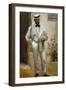 Charles Le Coeur, Architect and Friend of the Painter, 1874-Pierre-Auguste Renoir-Framed Giclee Print