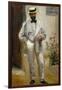 Charles Le Coeur, Architect and Friend of the Painter, 1874-Pierre-Auguste Renoir-Framed Giclee Print