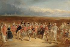 The Golfers, 1847-Charles Lees-Framed Giclee Print