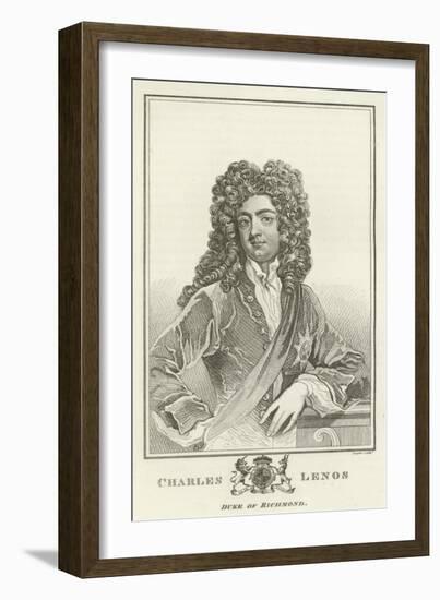 Charles Lenos, Duke of Richmond-Godfrey Kneller-Framed Giclee Print