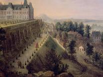 The Chateau de Meudon-Charles Leopold Grevenbroeck-Stretched Canvas