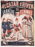 Poster for the Operetta La Grêve Des Femmes by A. De Villebichot, 1879-1880-Charles Lévy-Stretched Canvas