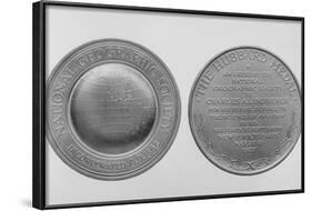 Charles Lindberg's Hubbard Gold Medal-null-Framed Photographic Print