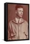 Charles Lindbergh, American Aviator Who Made the First Solo Transatlantic Flight, 1927-null-Framed Stretched Canvas