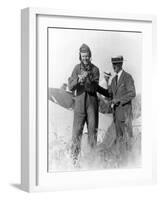 Charles Lindbergh, American Aviator-Science Source-Framed Giclee Print