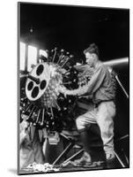 Charles Lindbergh, American Aviator-Science Source-Mounted Giclee Print