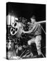 Charles Lindbergh, American Aviator-Science Source-Stretched Canvas