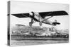 Charles Lindbergh in the "Spirit of St. Louis" Sets off from New York-null-Stretched Canvas