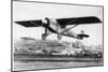 Charles Lindbergh in the "Spirit of St. Louis" Sets off from New York-null-Mounted Photographic Print