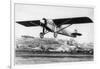 Charles Lindbergh in the "Spirit of St. Louis" Sets off from New York-null-Framed Photographic Print