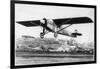 Charles Lindbergh in the "Spirit of St. Louis" Sets off from New York-null-Framed Photographic Print