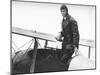 Charles Lindburgh, Record Breaking Aviator, 1927-null-Mounted Giclee Print