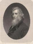 Asher Brown Durand, 1865 (engraving on chine collé-Charles Loring Elliott-Mounted Giclee Print