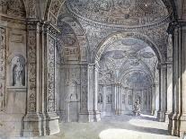 Interior of the Villa Madama in Rome, 1750-1752-Charles Louis Clerisseau-Giclee Print