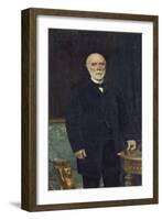 Charles-Louis De Saulces De Freycinet (1828-1923) 1894 (Oil on Canvas)-Gabriel-Joseph-Marie-Augustin Ferrier-Framed Giclee Print
