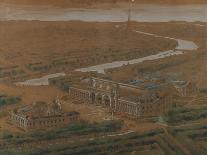 Vue perspective des palais des Champs-Elysées: projet pour l'Exposition universelle de 1900-Charles Louis Girault-Giclee Print