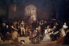 Philippe Pinel Releasing Lunatics from Their Chains at the Bicetre Asylum in Paris in 1793-Charles Louis Lucien Muller-Giclee Print