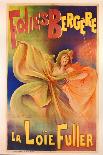 Poster Advertising La Loie Fuller at the Folies Bergere-Charles Lucas-Framed Stretched Canvas