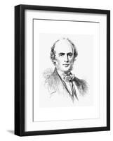 Charles Lyell, Scottish-Born British Geologist, 19th Century-George Richmond-Framed Giclee Print