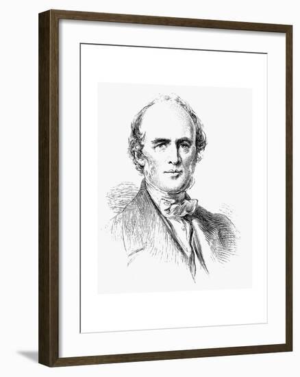 Charles Lyell, Scottish-Born British Geologist, 19th Century-George Richmond-Framed Giclee Print