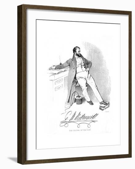 Charles M Westmacott-Daniel Maclise-Framed Giclee Print