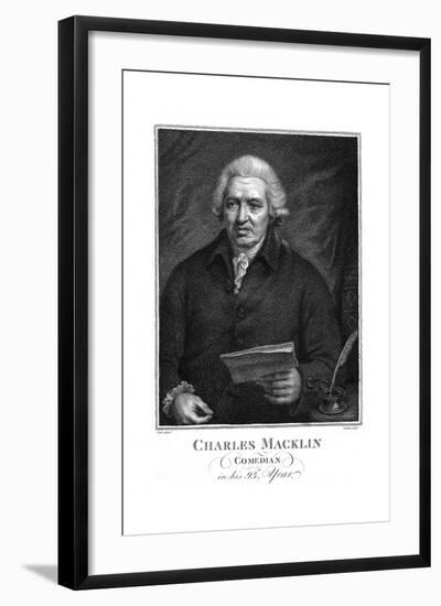 Charles Macklin, Actor-John Opie-Framed Giclee Print