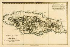 Eastern Canada, Newfoundland, Nova Scotia and St John Island, from 'Atlas De Toutes Les Parties…-Charles Marie Rigobert Bonne-Giclee Print