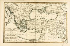 Turkey, from 'Atlas De Toutes Les Parties Connues Du Globe Terrestre' by Guillaume Raynal…-Charles Marie Rigobert Bonne-Giclee Print