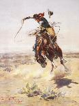 Indian Buffalo Hunt-Charles Marion Russell-Art Print