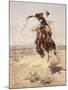 Charles Marion Russell - a Bad Hoss-Vintage Apple Collection-Mounted Premium Giclee Print