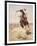 Charles Marion Russell - a Bad Hoss-Vintage Apple Collection-Framed Giclee Print